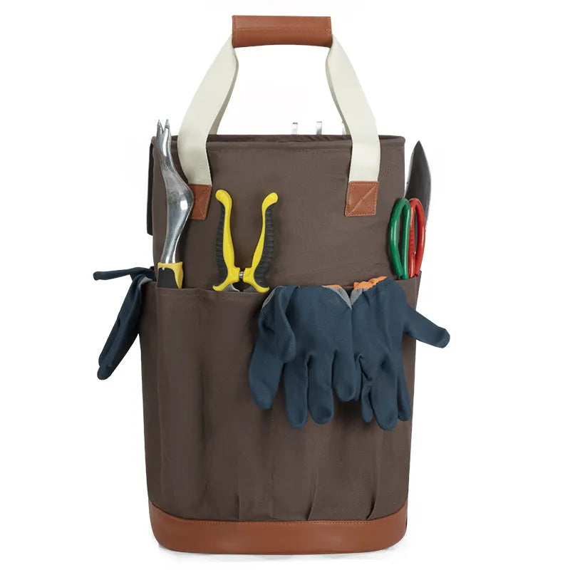 Garten-Werkzeugtasche zum Tragen – Oxford-Stoff Aufbewahrungstasche für Gartenwerkzeuge