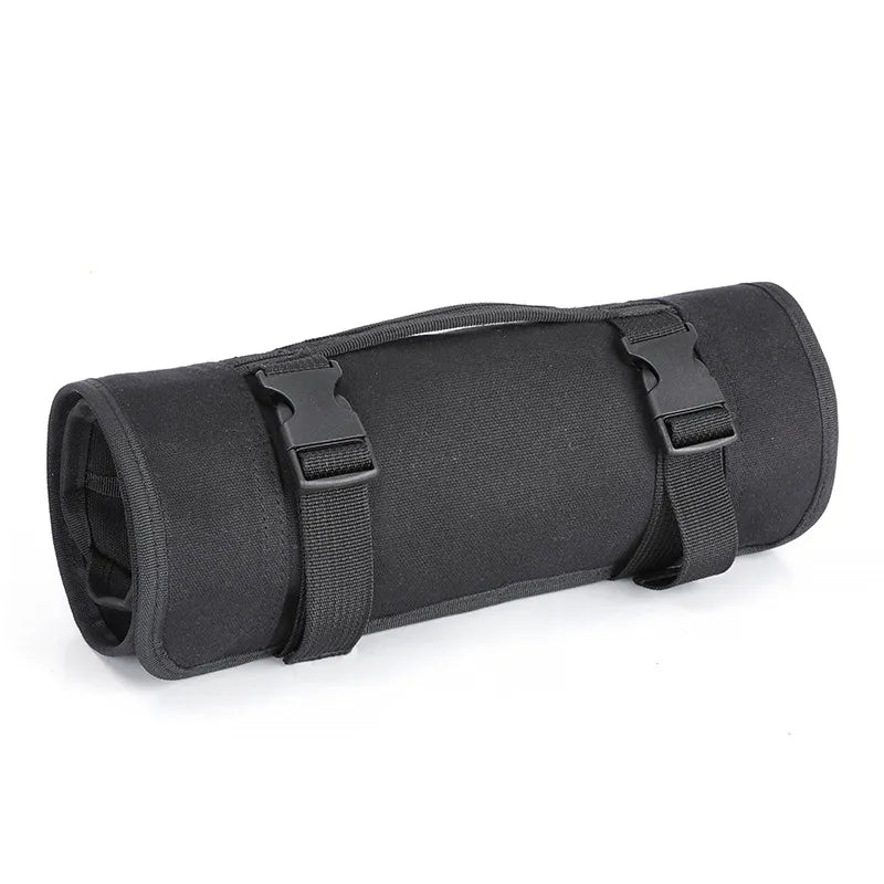 Tragbares Werkzeugroll – Faltbare Werkzeugtasche für Heimwerker & Handwerk – Multifunktionales Werkzeugroll aus 12 oz Segeltuch