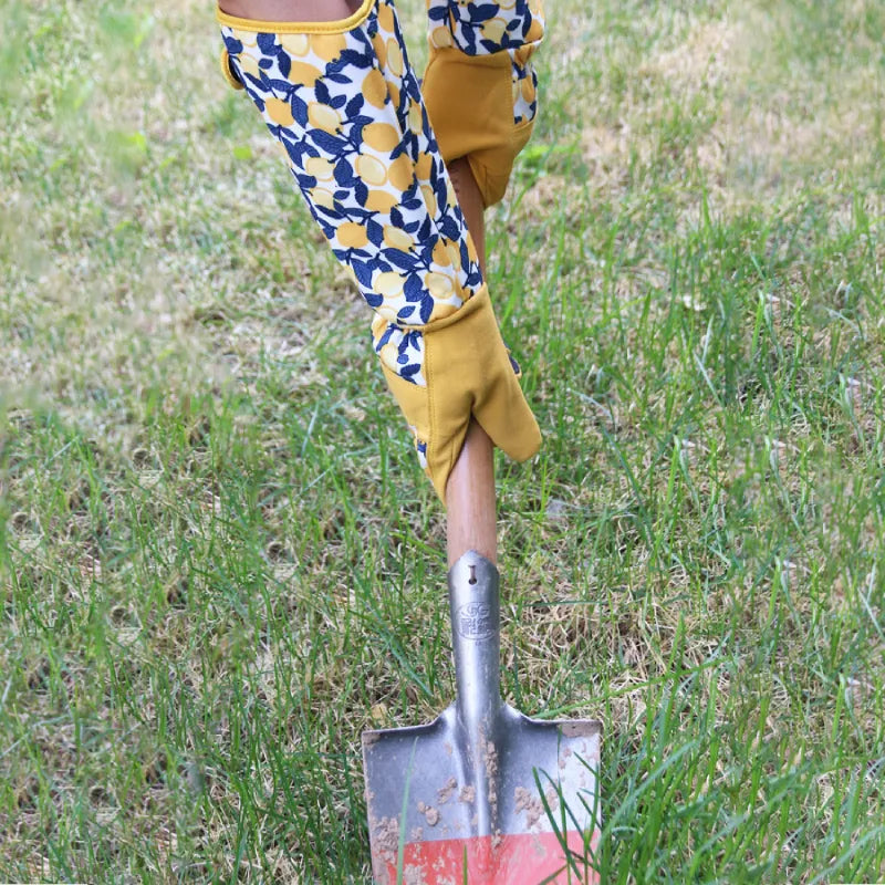 Garten-Arbeitshandschuhe mit langem Arm – Schutz vor Rosenstacheln und trockenen Ästen – Rutschfest, abrasionsbeständig, Touchscreen-kompatibel