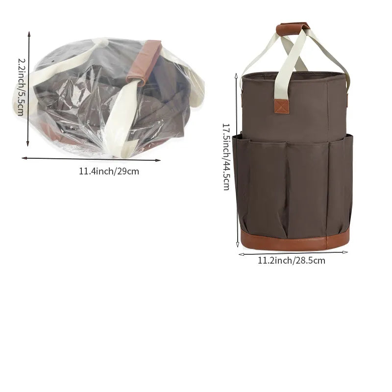 Garten-Werkzeugtasche zum Tragen – Oxford-Stoff Aufbewahrungstasche für Gartenwerkzeuge